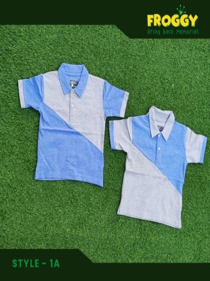 FROGGY KIDS PREMIUM COTTON POLO-1D