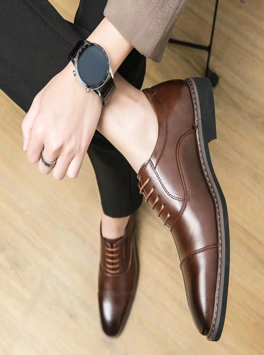 RS Super Men's Premium Leather Formal Shoes