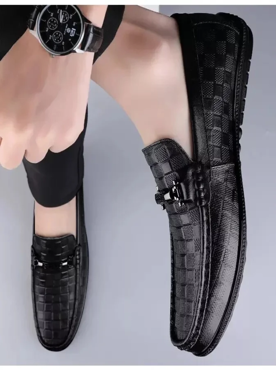 RS Super Men's Premium Full Grain Leather Loafers