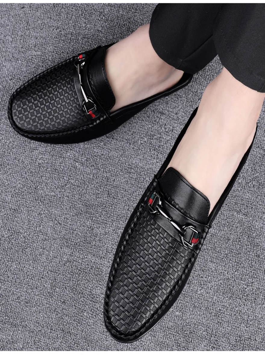 PS Shoe Gallery Premium Men's Leather Half Loafers