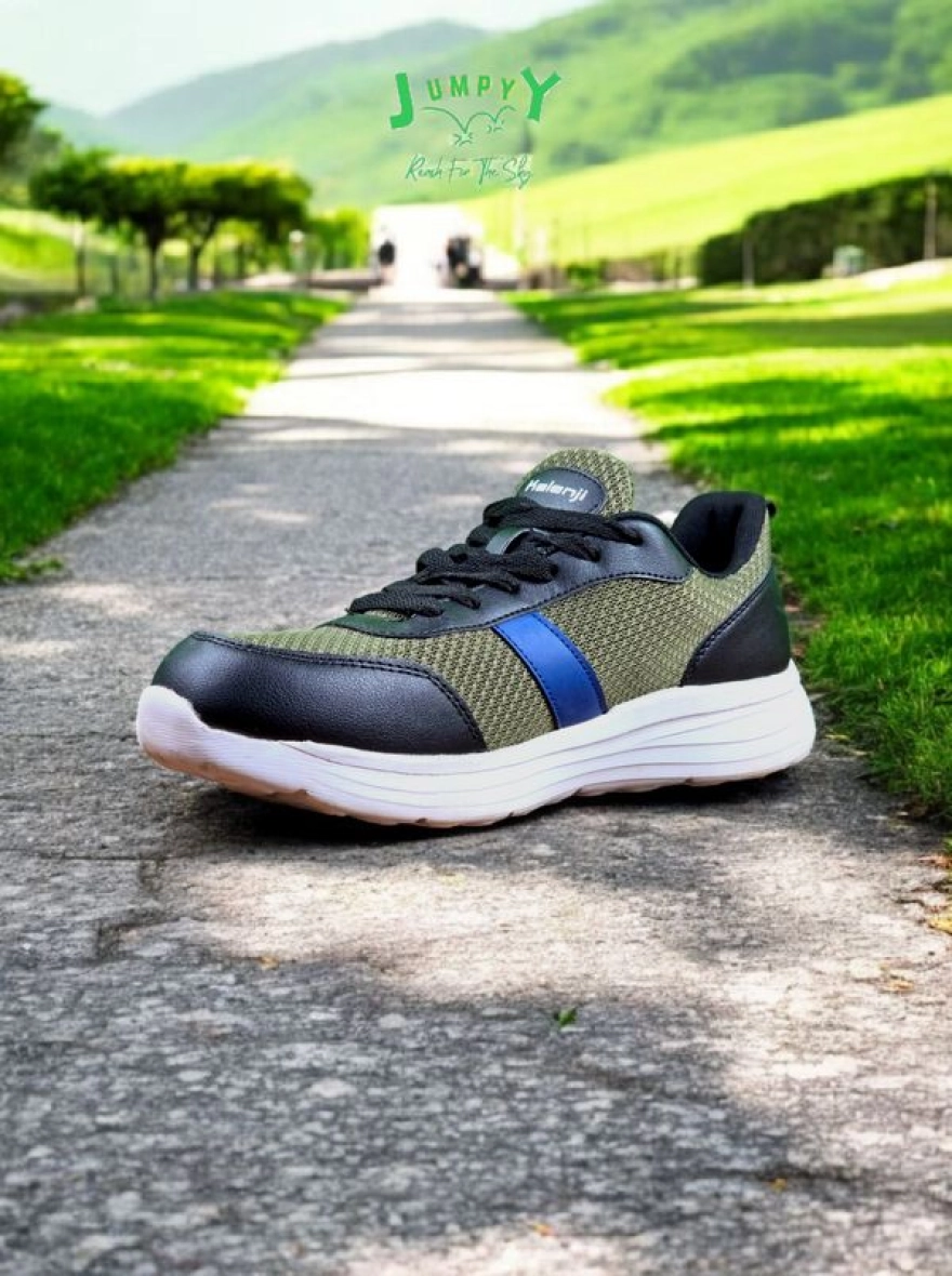 Green Goblin | Mesh Fabric Running Shoe