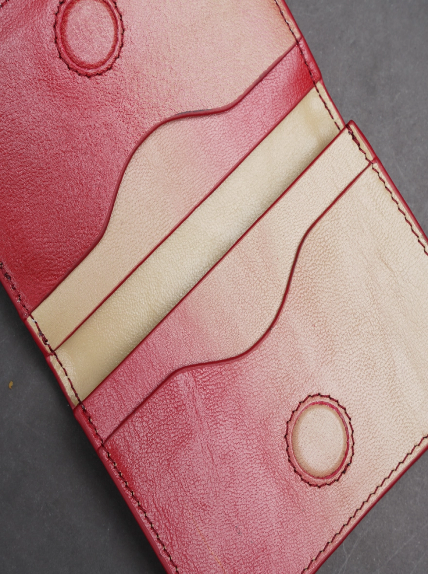 Zays Premium Eco-Friendly Leather Magnetic Card Holder Mini Wallet Mix Color