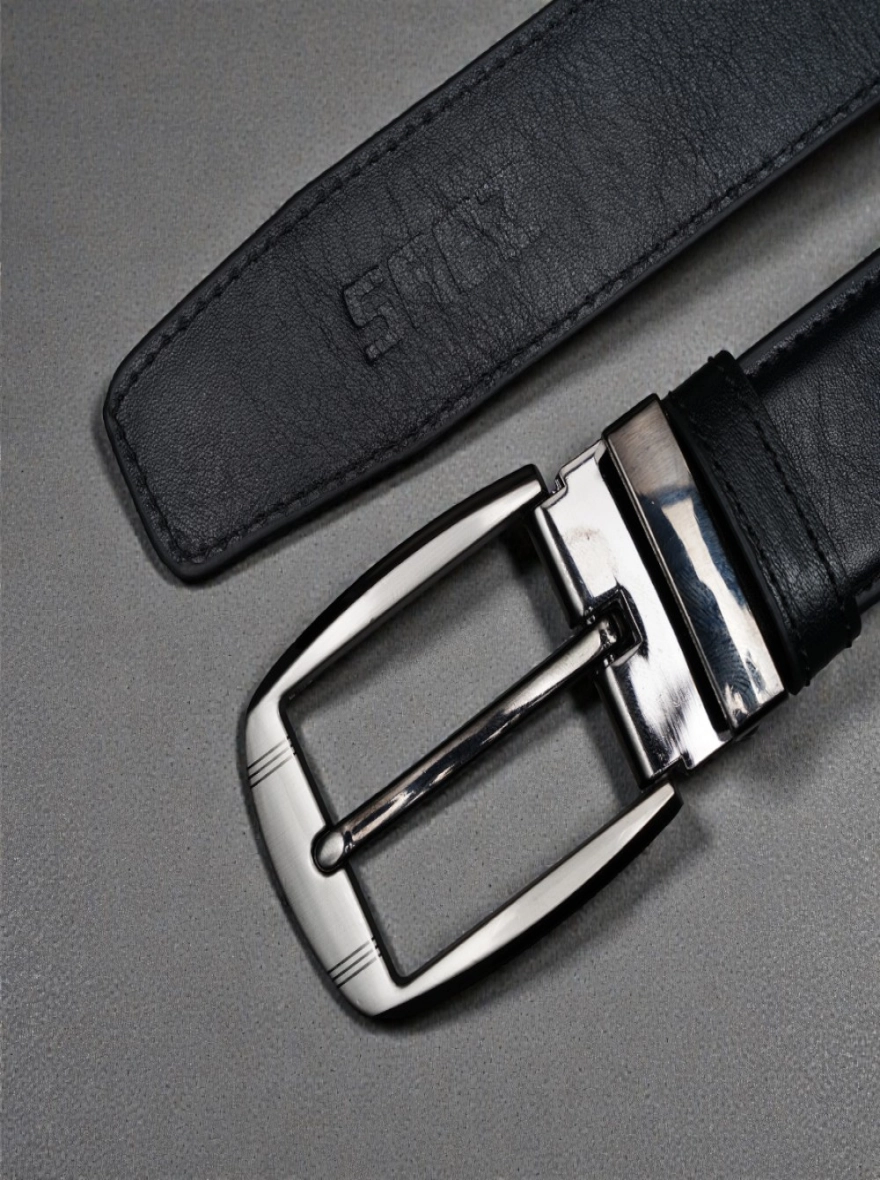 Zays Handcrafted Leather Belt for Men - Full-Grain Cowhide Adjustable Fit Stylish BS103