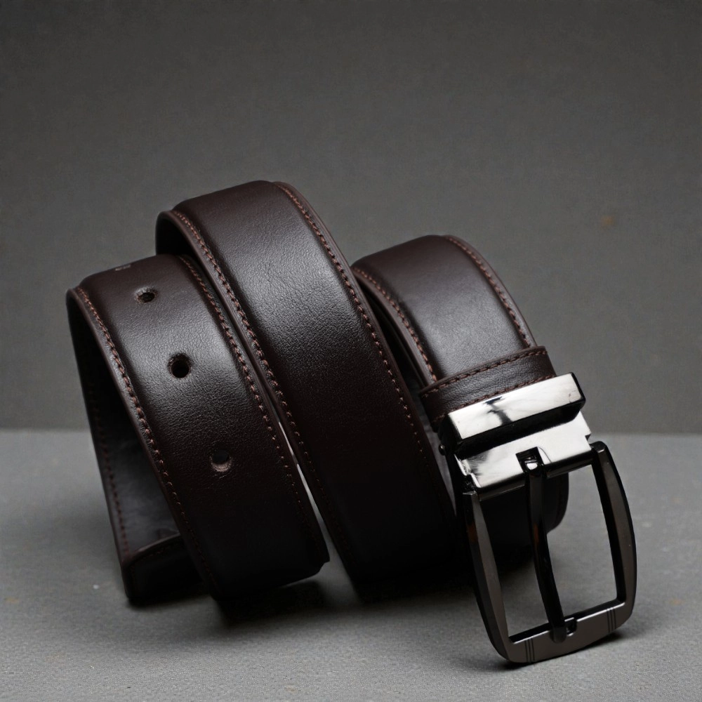 Zays Handcrafted Leather Belt for Men - Full-Grain Cowhide Adjustable Fit Stylish BS103