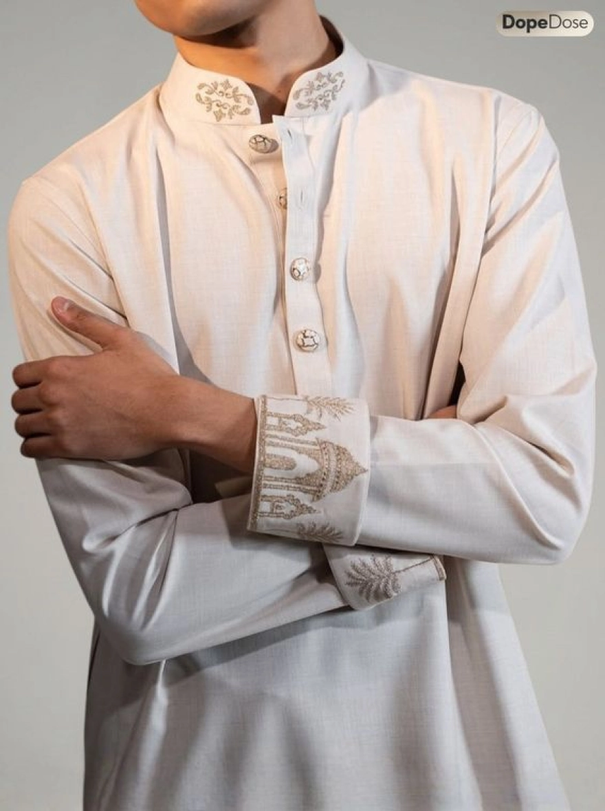 Royal Ahsan Manzil Embroidered Panjabi - Dilkashi, Limited Edition