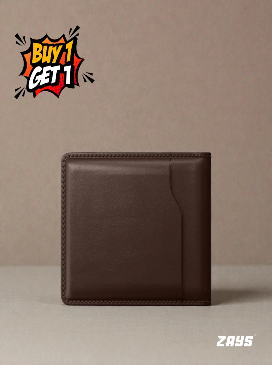 Zays Premium Leather Wallet & Belt Combo Offer 102