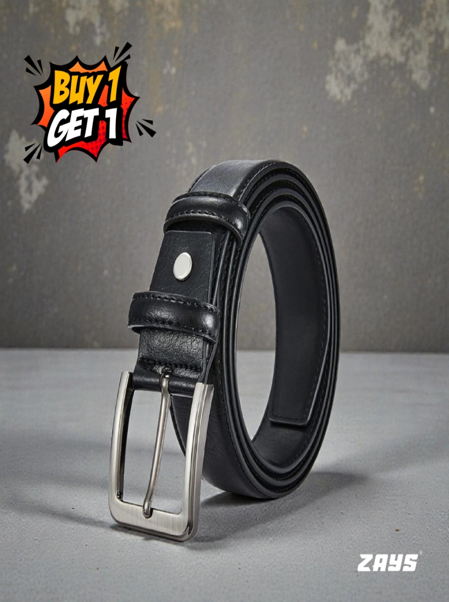 Zays Premium Leather Wallet & Belt Combo Offer 122