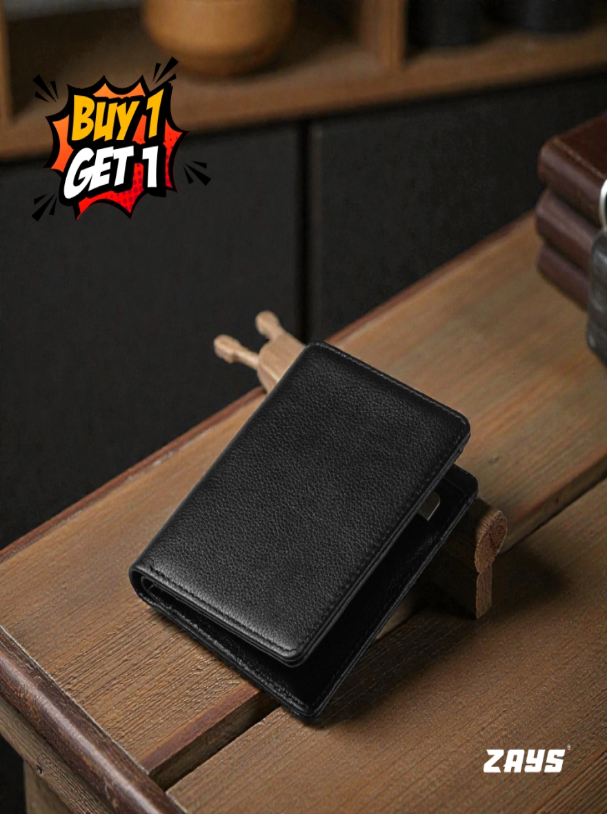 Zays Premium Leather Wallet & Belt Combo Offer 126