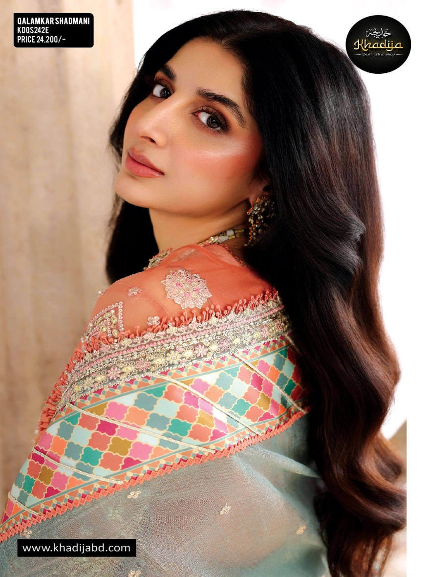 Qalamkar Shadmani Formals Wedding-Unstitched