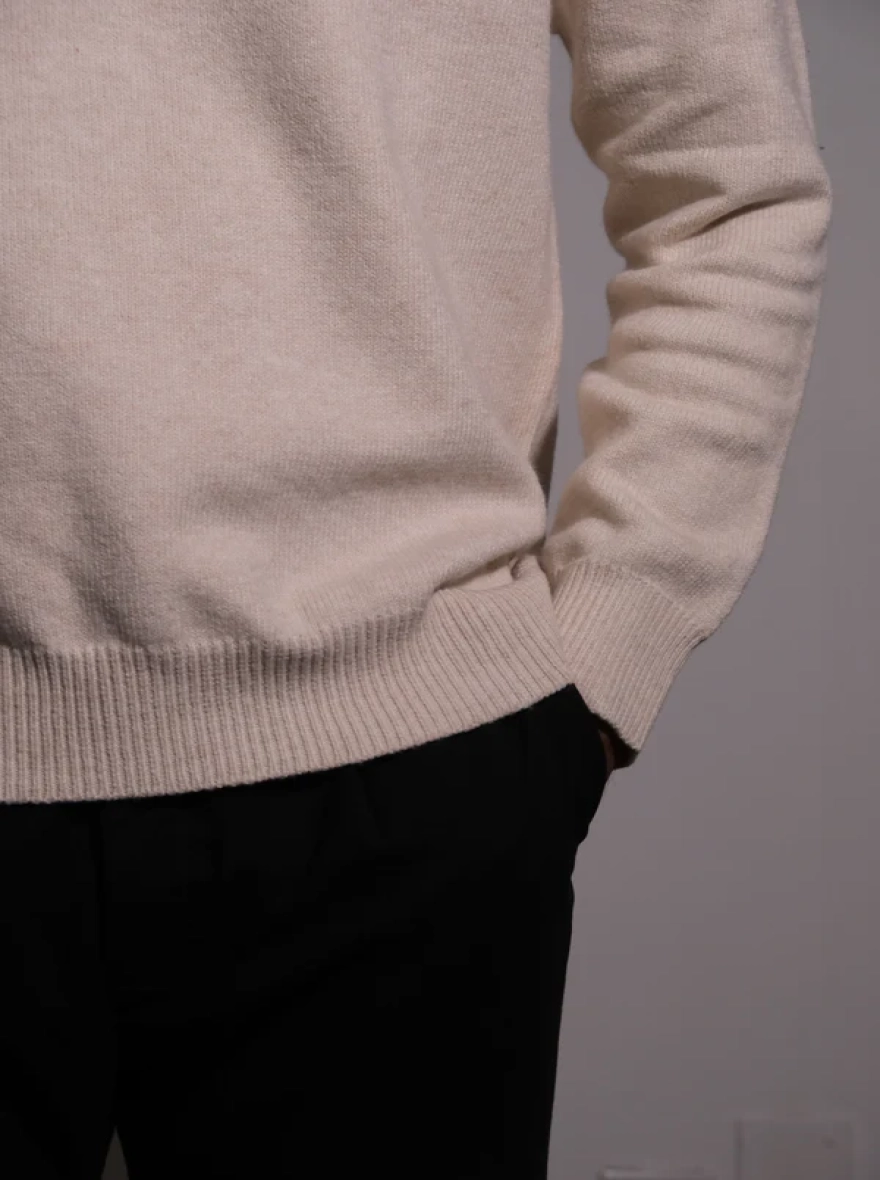 Jacob Textured Sand Polo