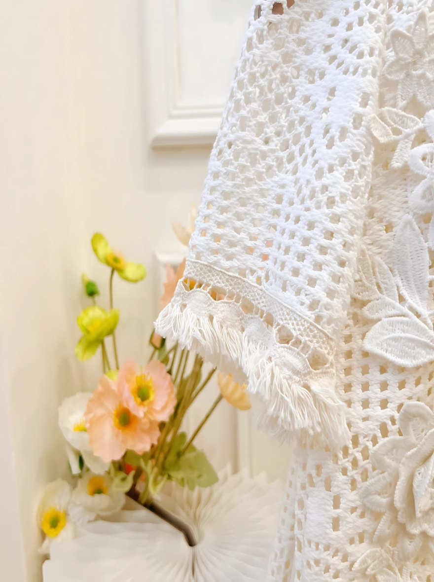 Imported China White Whisper Fairy Dress