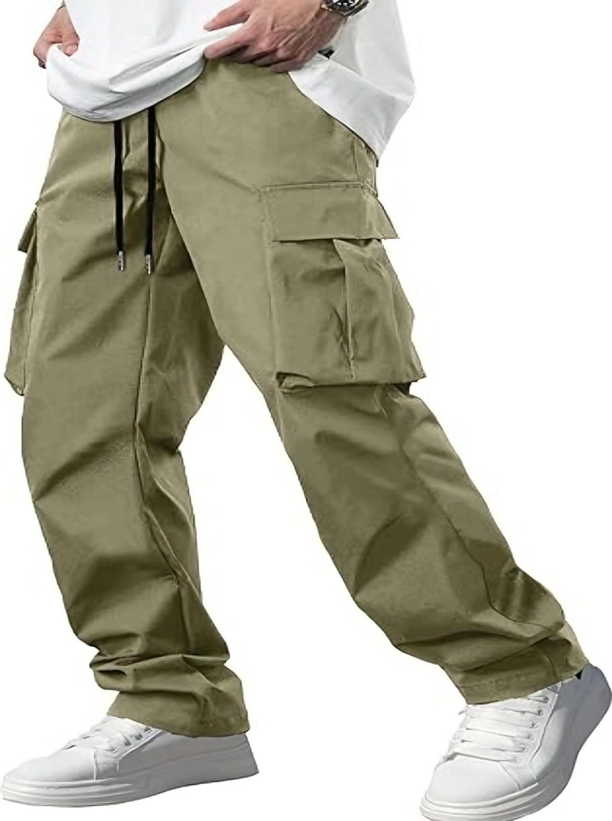 Tactical Exclusive Cargo Joggers with Multi Pockets - Tan