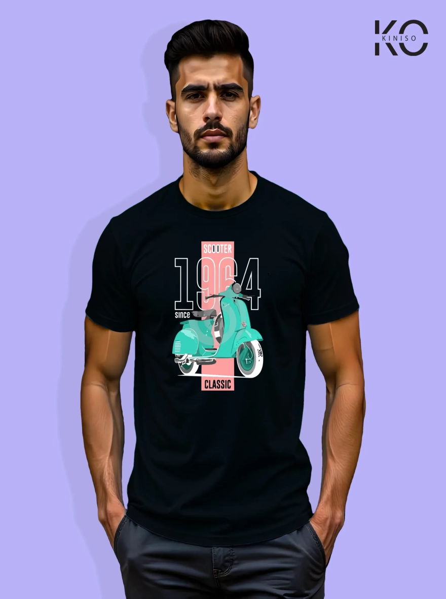 1964 Classic Scooter Printed T-Shirt