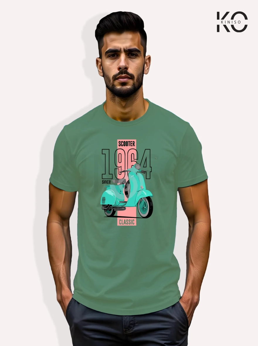 1964 Classic Scooter Printed T-Shirt