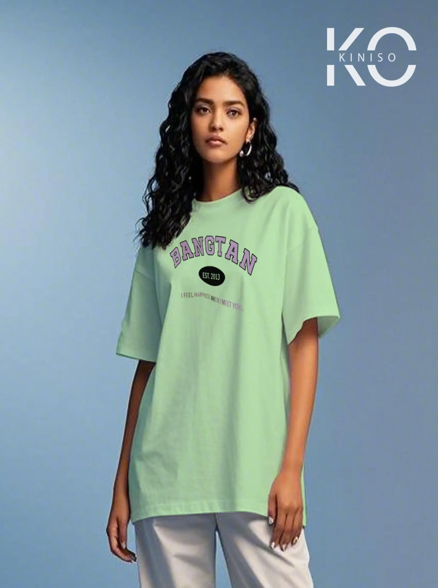 K-pop T-shirt with Bangtan Est 2013 Print