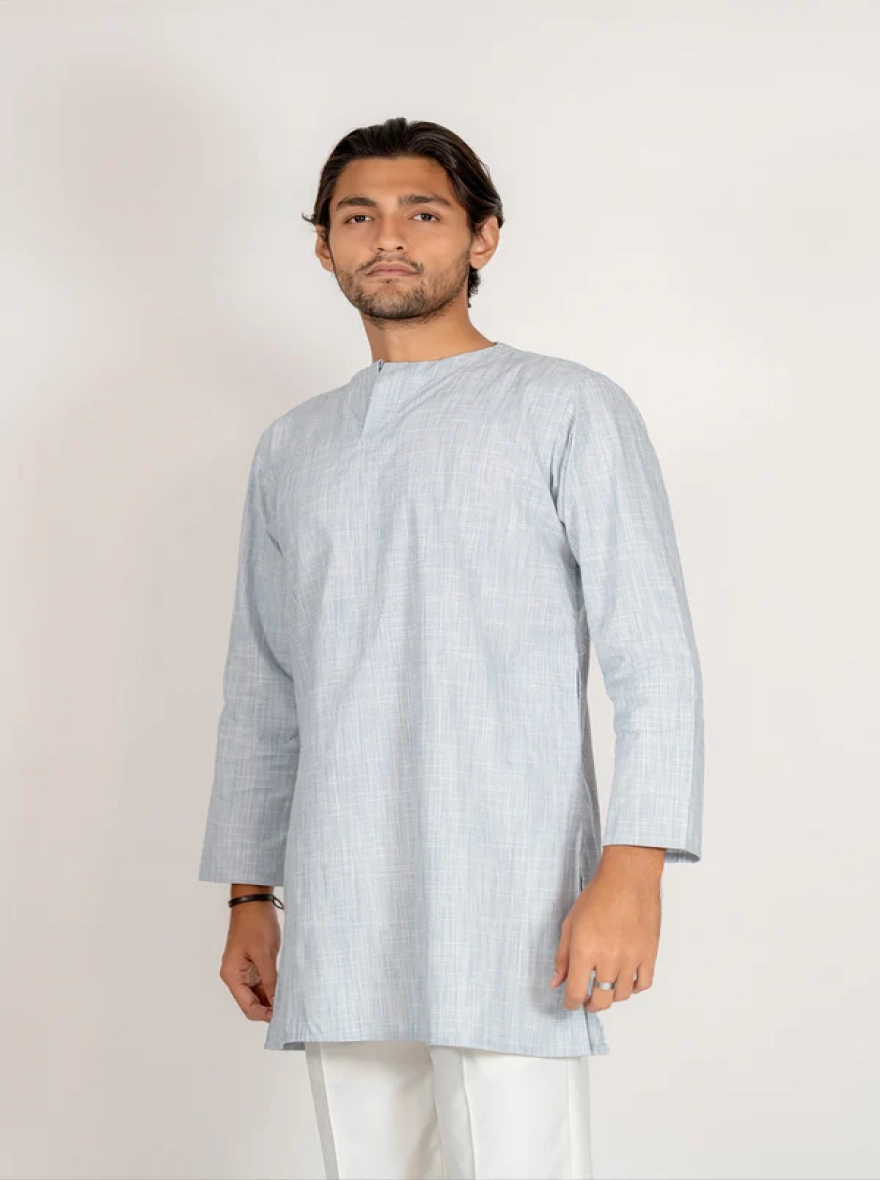 Kiyaan Khaadi Panjabi – White