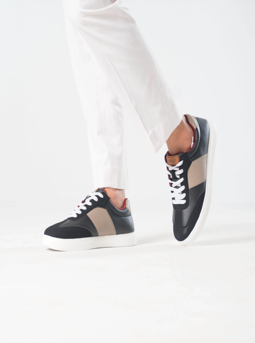 Zuqo Men's Sneaker : Prime Black