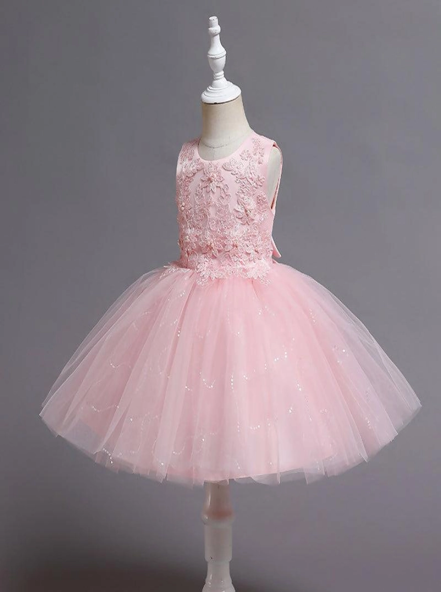 Imported China Princess Blosom Premium Frock