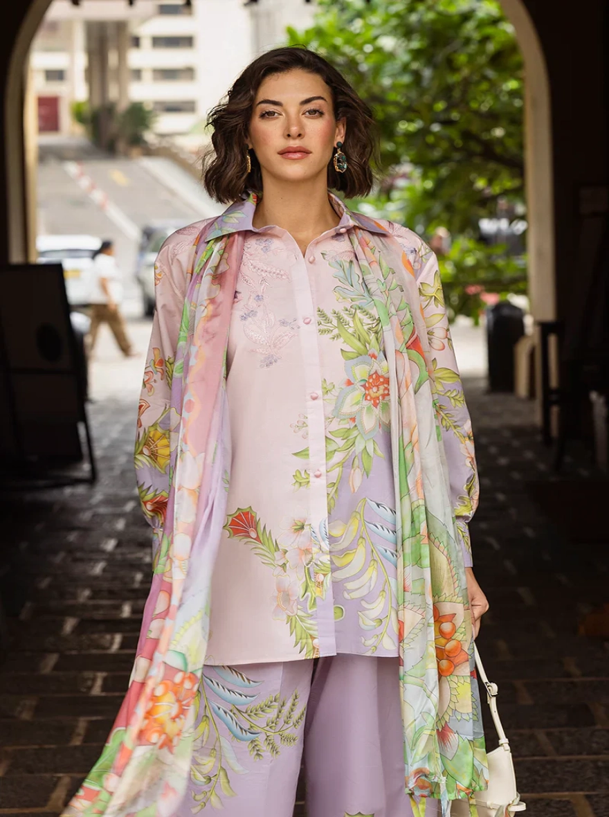 Erminia – 3 Piece Printed Lawn Suit -Unstitehed