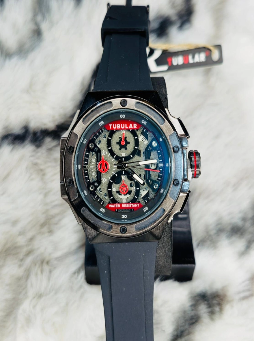 Tubular Men’s Sports Chronograph Watch