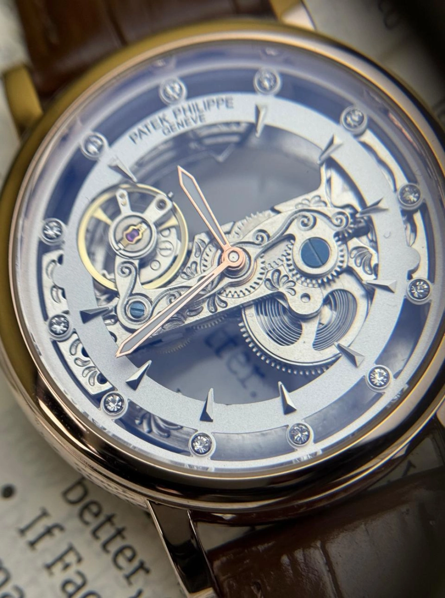 Automatic Luxury Skeleton Watch for Men