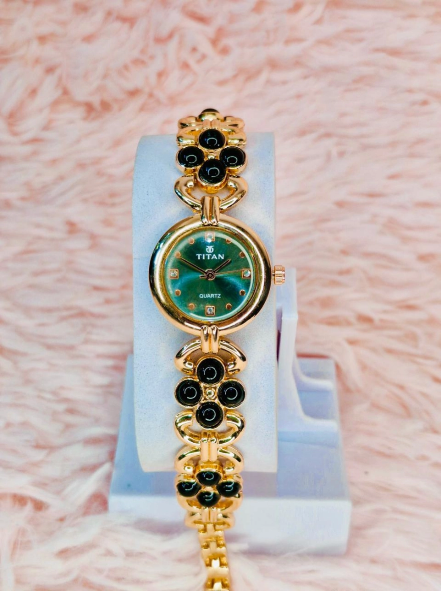 Titan Raga Showstopper Luxury Green Dial Women’s Watch