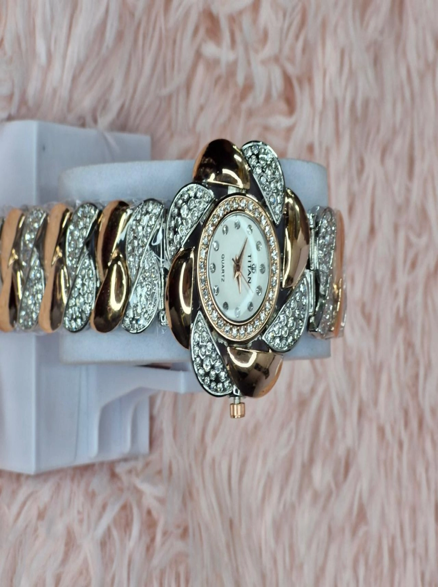 Titan Raga Facets Swarovski Crystal Luxury Women's Watch