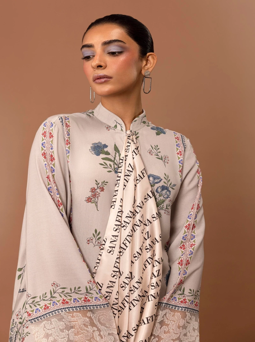 Sana Safinaz Mahay – Digital Printed Linen & Cambric Two-Piece Suit