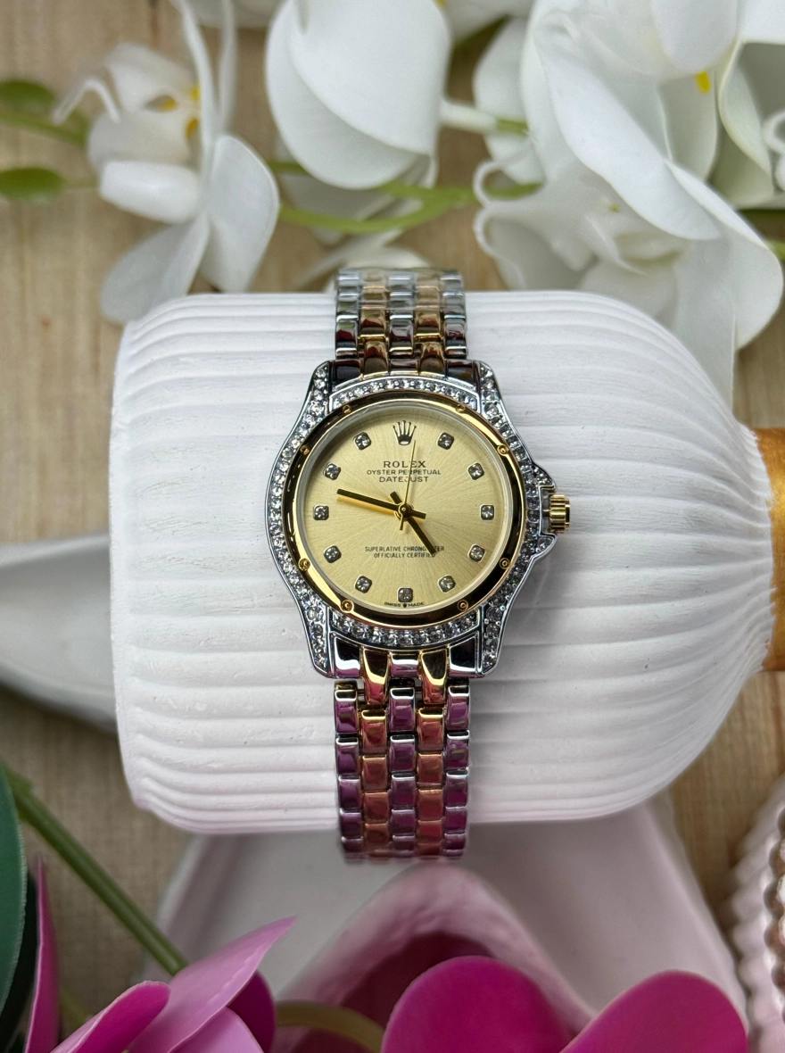 Rolex Datejust 36 Oystersteel and Yellow Gold with Champagne Dial
