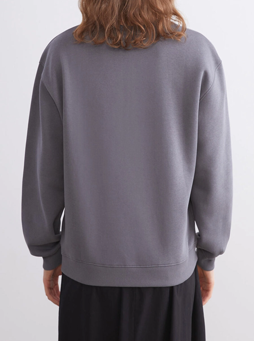 Women's Two Girls Oversized Graphic Sweatshirt