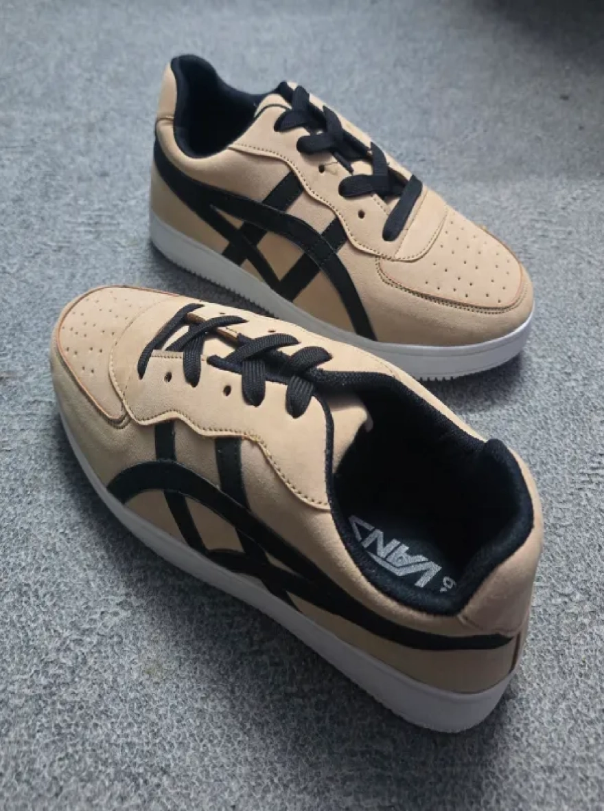 Classic Brown Mocha – Trendy Low Sneakers