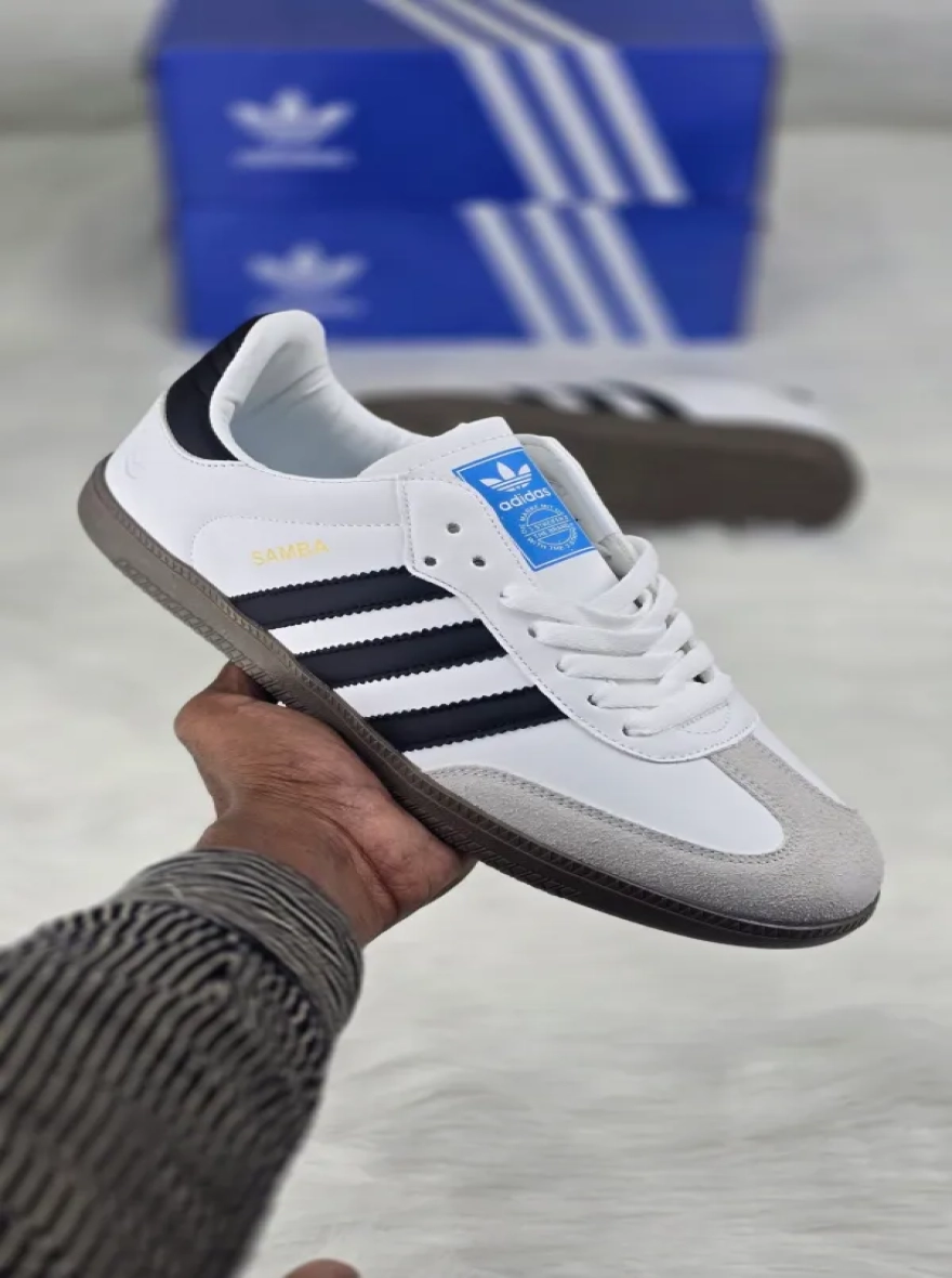 Adidas Samba Black Sneakers – OEM Grade