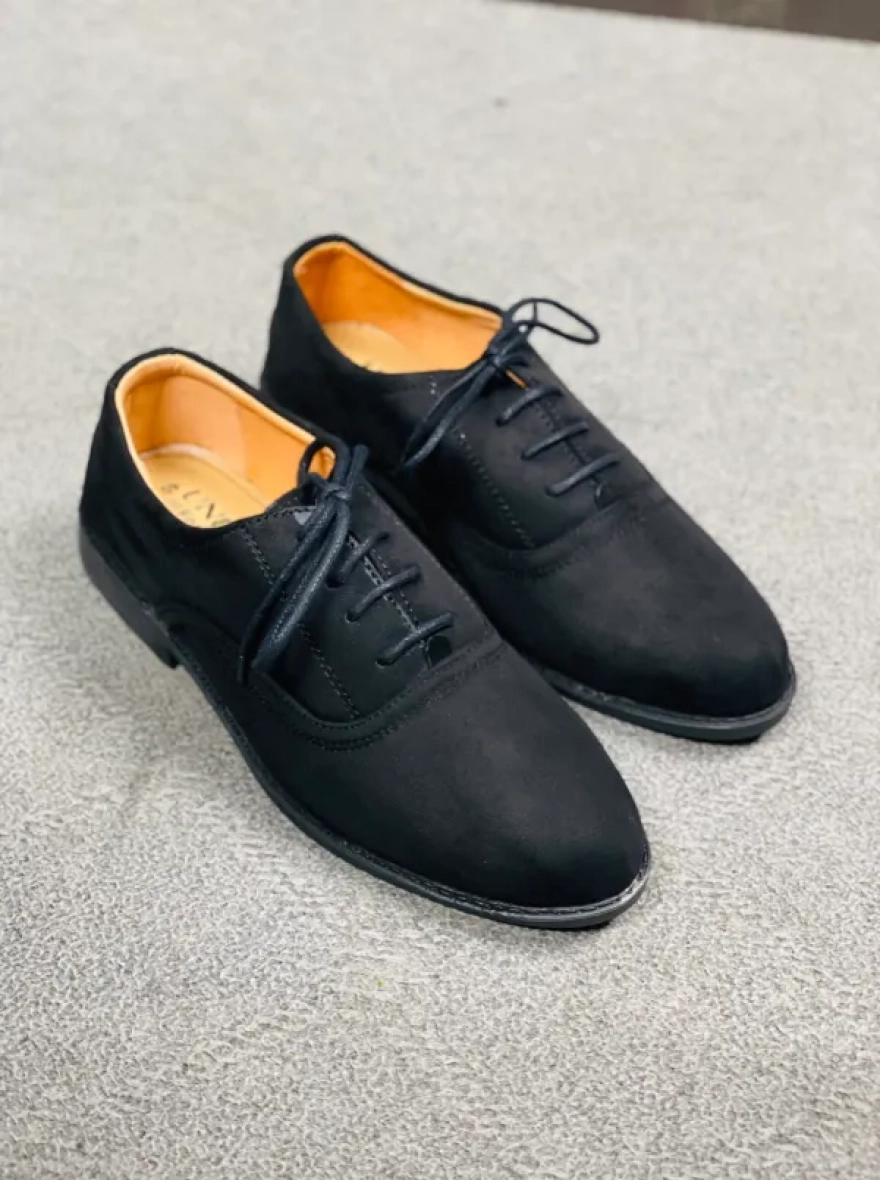 Dervy Black-Formal Shoes-Men