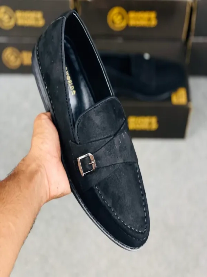 Premium Suede Tarsal-Black-Men