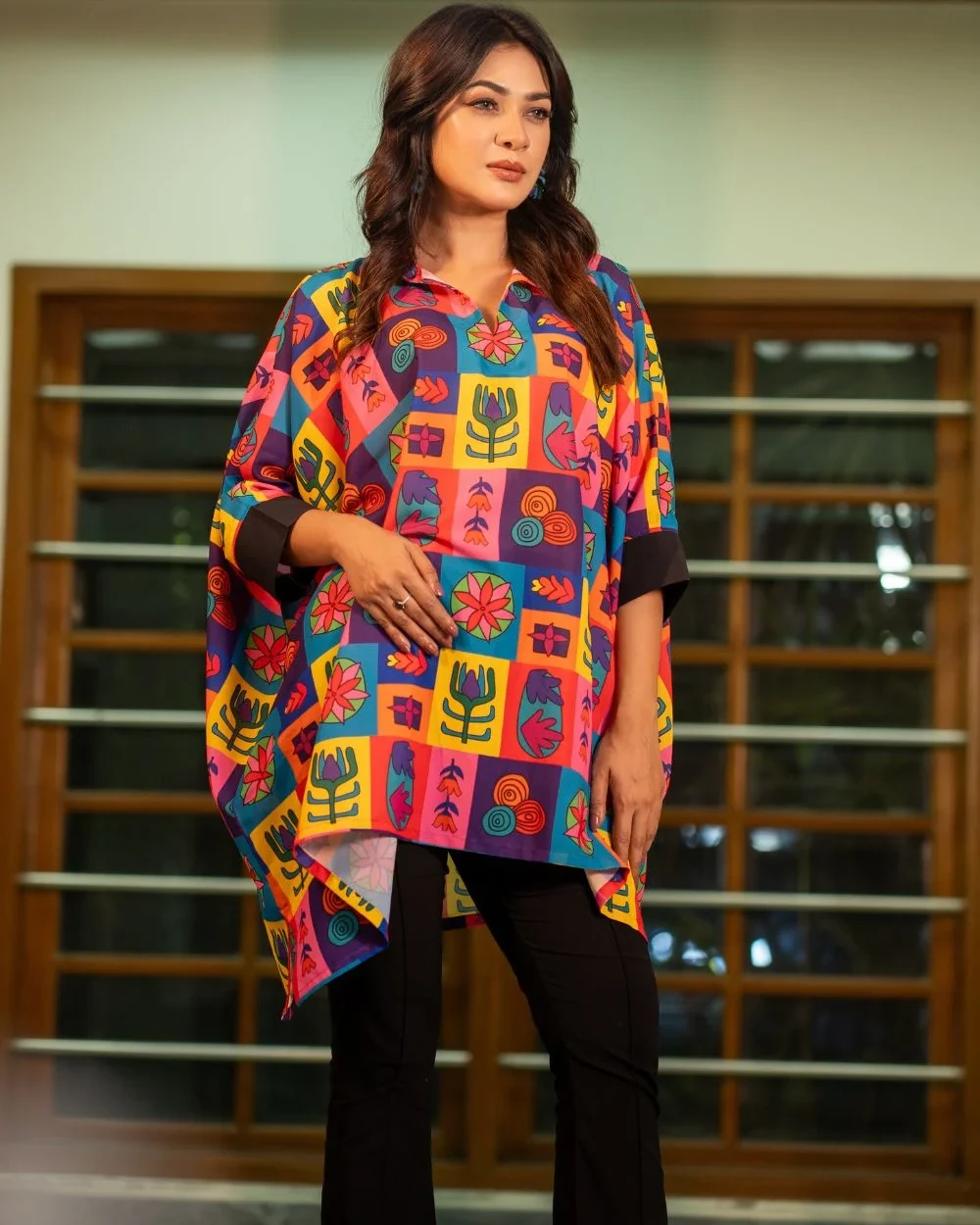 Flower Cocktail Kaftan