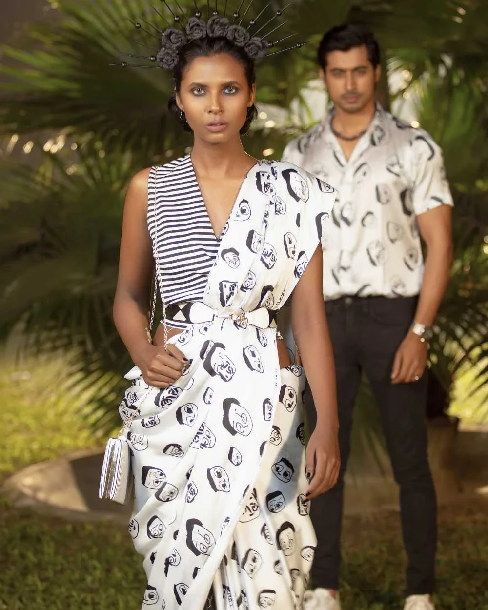 Eternal Confusion Silk Saree