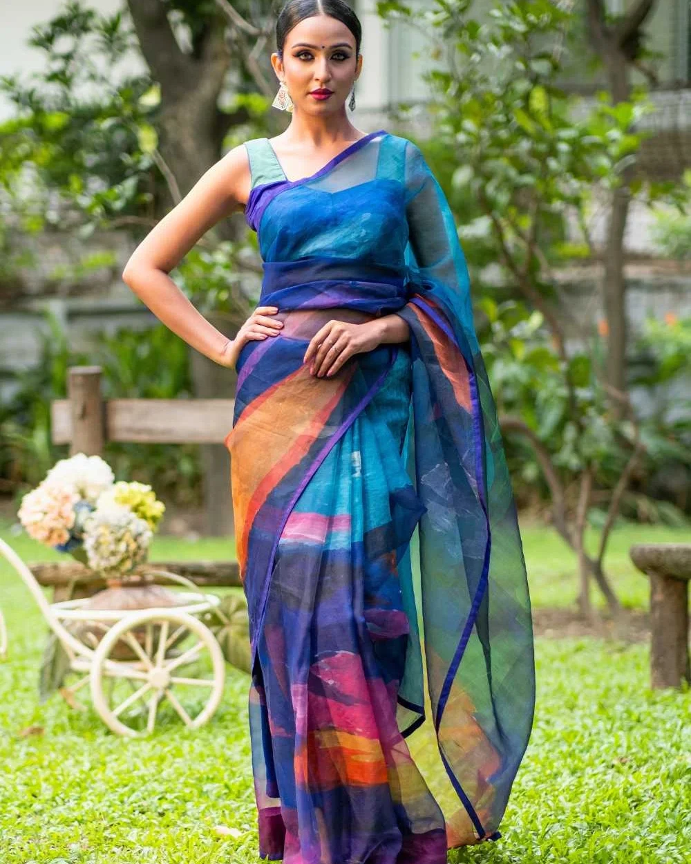 Fauvism Organza-1