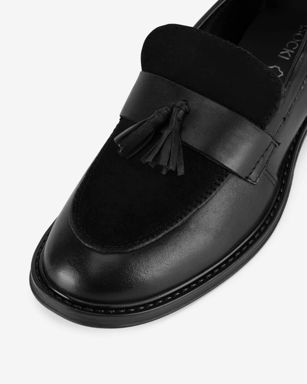 Sovereign Tassel Mixed-Leather Loafers