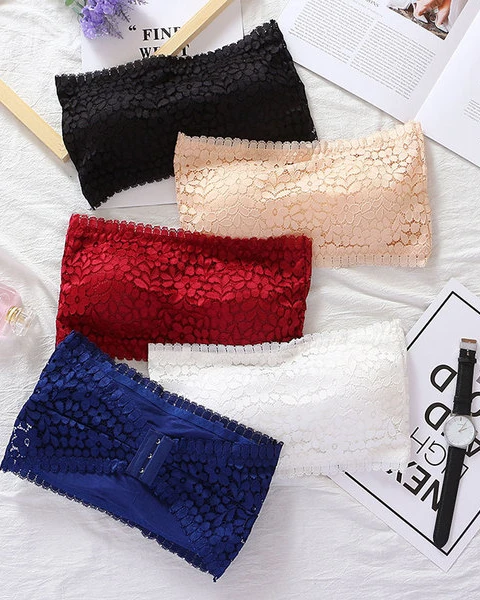 China Lace Strapless Bra