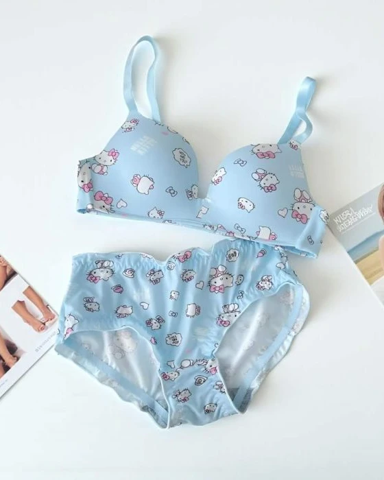 Hello Kitty Bra Panty Set