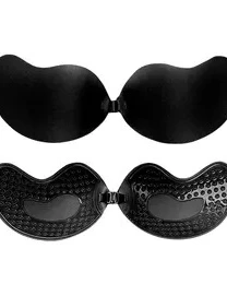 Mango Shaped Thin Push-Up Silicone Strapless Invisible Bra