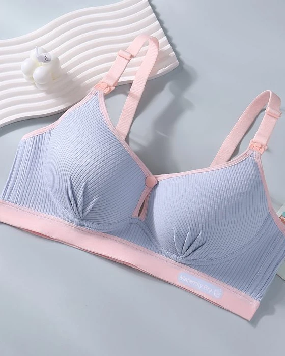 One Button Breastfeeding Bra