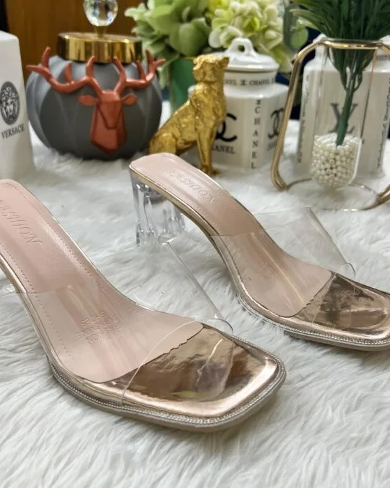 Crystal Glass Heel