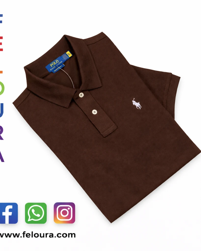 RL Coffee Color POLO T-Shirt