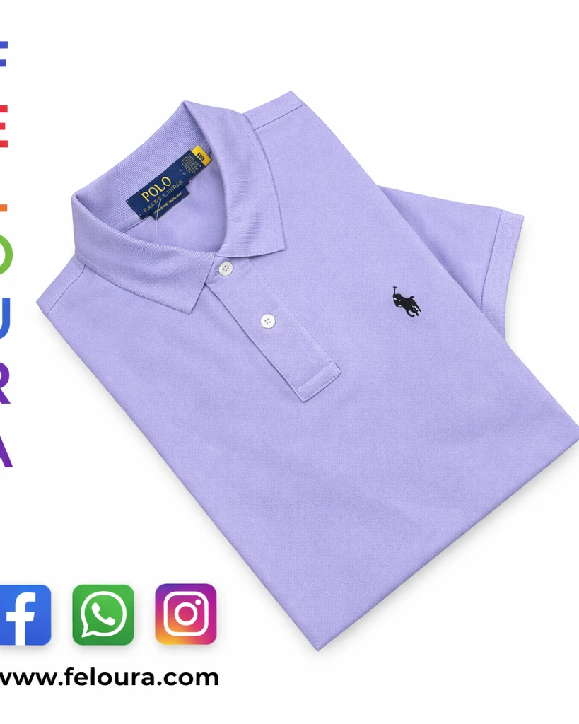 RL Lavender Color POLO T-Shirt