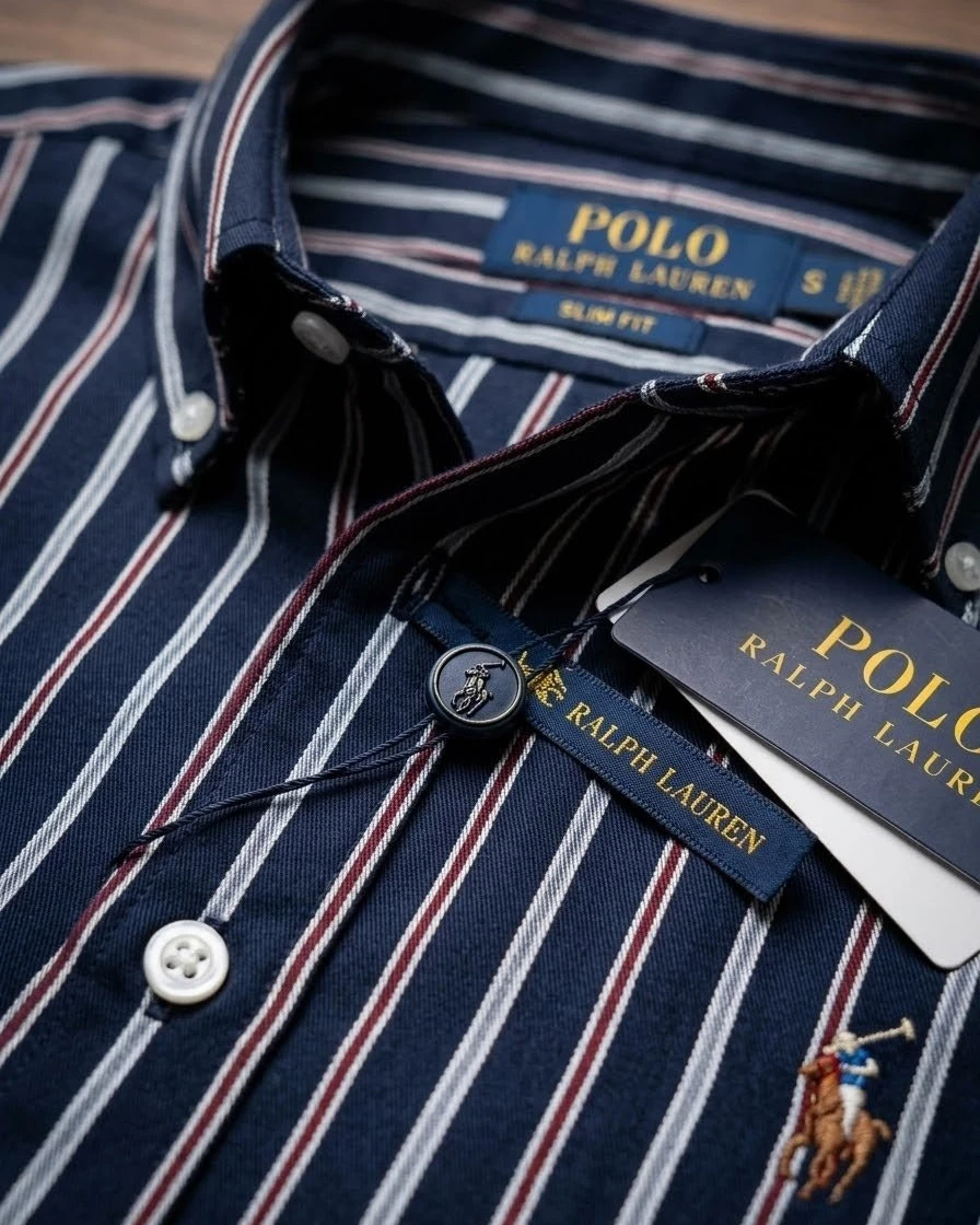 RL Navy Blue and Multi Stripe Premium Edition