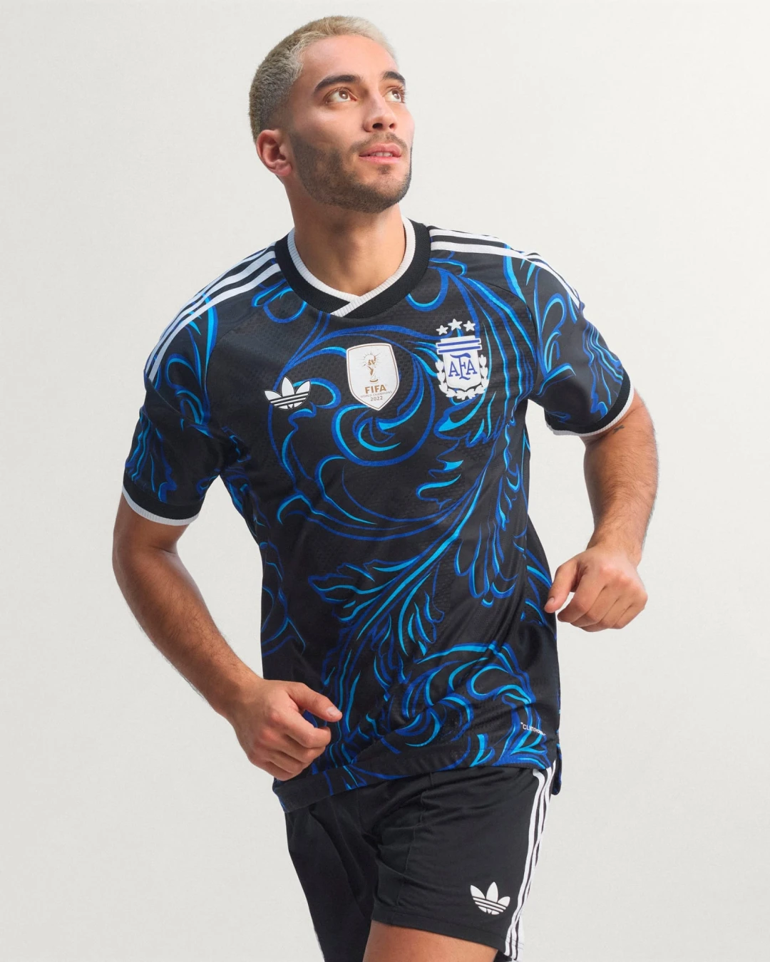 Argentina Away Authentic T-Shirt Half Sleeve Player Edition Jersey Kit 2026