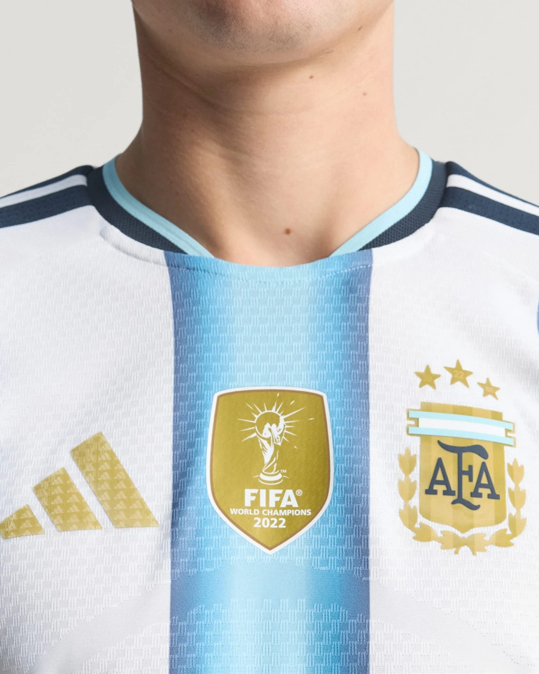 Argentina Home Authentic T-Shirt Half Sleeve Player Edition Jersey Kit 2026