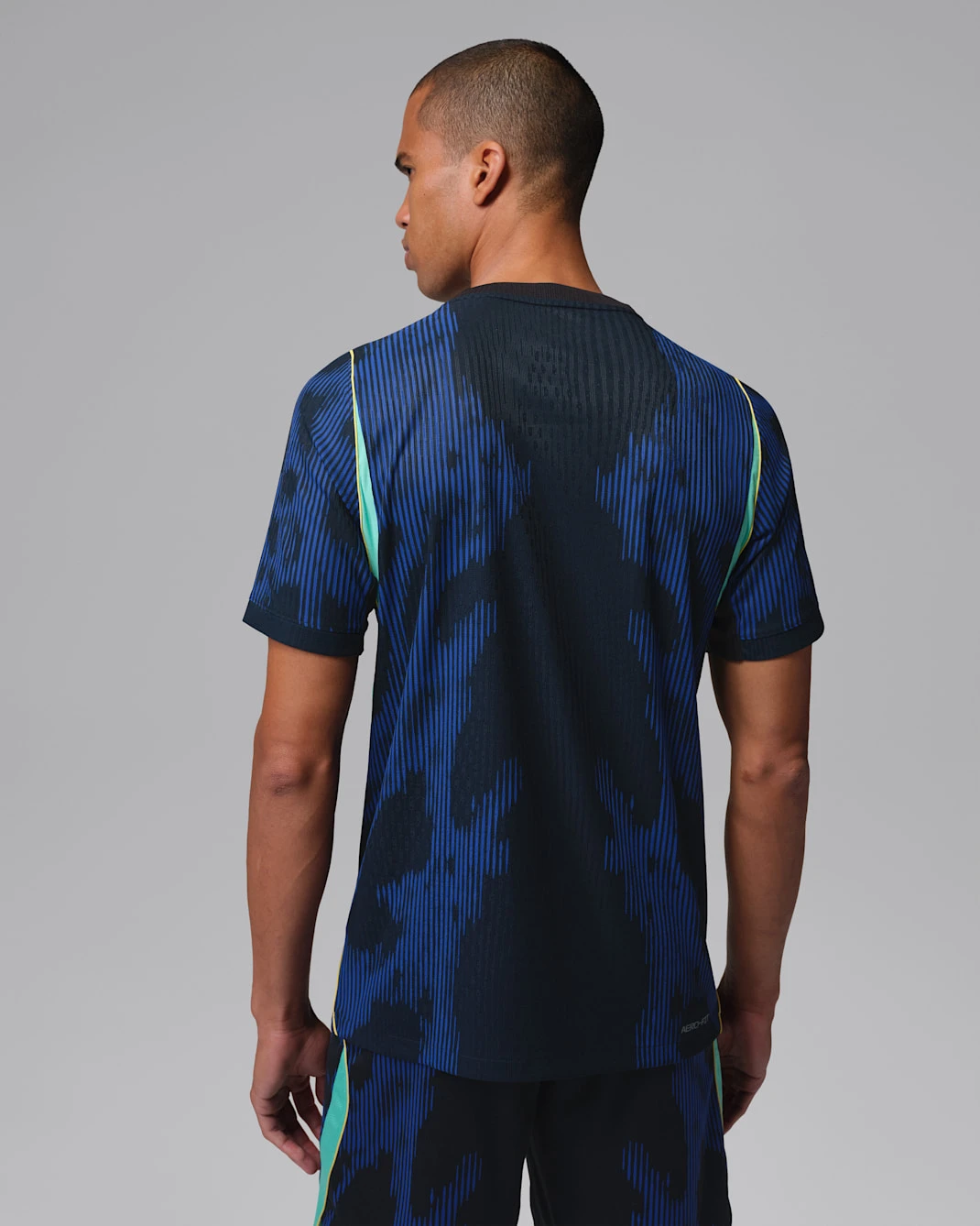 Brazil Away Authentic T-Shirt Half Sleeve Player Edition Jersey Kit 2026
