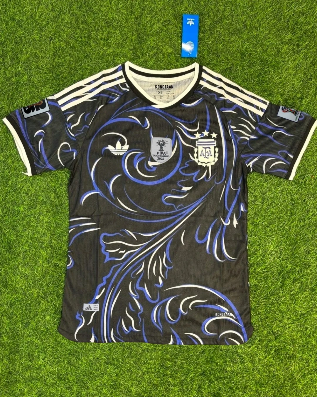 Argentina Away T-Shirt Half Sleeve Fan Edition Jersey Kit 2026
